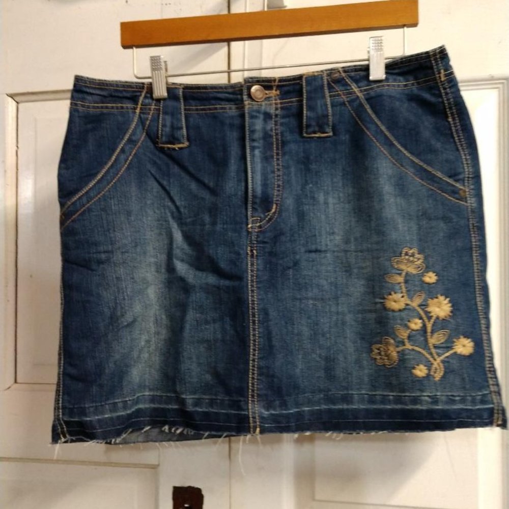 Vintage Faded Glory Denim Skorts - Missy 14